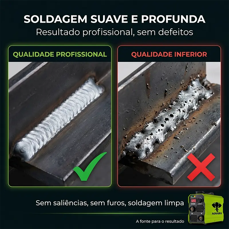 Máquina de Solda trabalhando